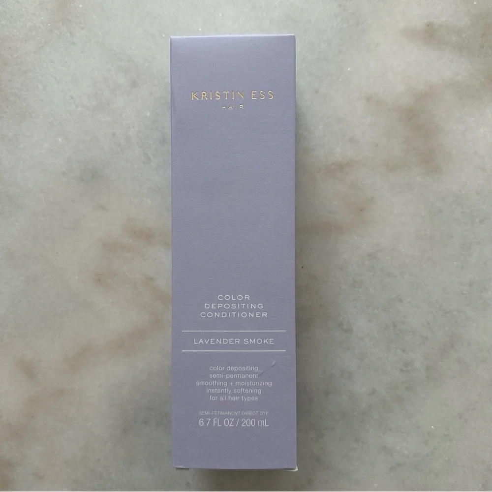Kristin Ess Hair Color Depositing Conditioner Lavender Smoke